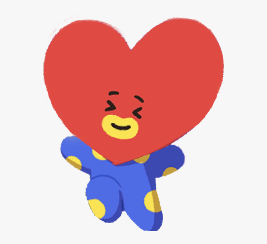 Heart Image Picsart Photo Studio Desktop Wallpaper - Bt21 Tata White Background, HD Png Download, Free Download