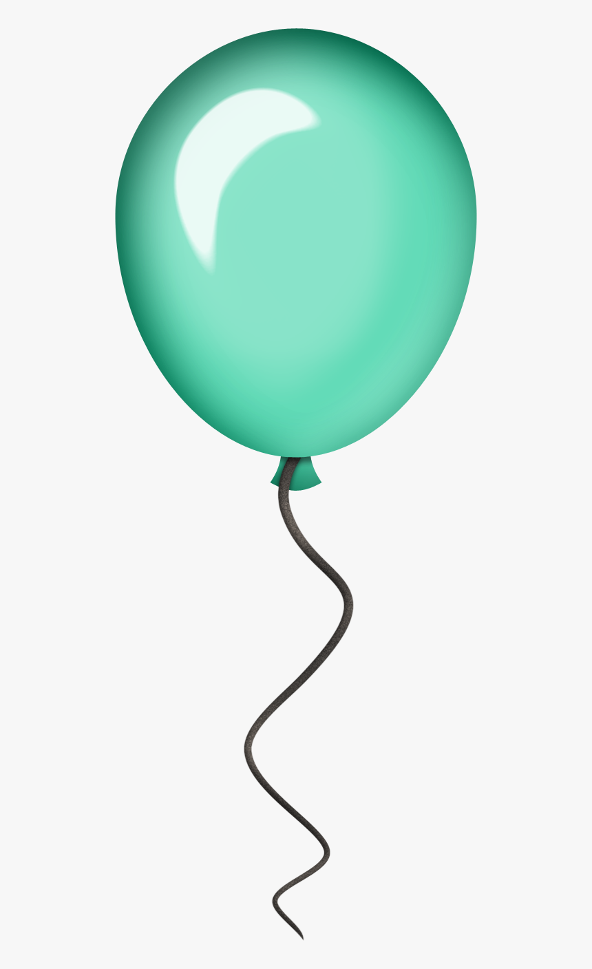 Birthday Clipart, Art Birthday, Happy Birthday, Clipart - Aqua Balloon Clipart, HD Png Download, Free Download