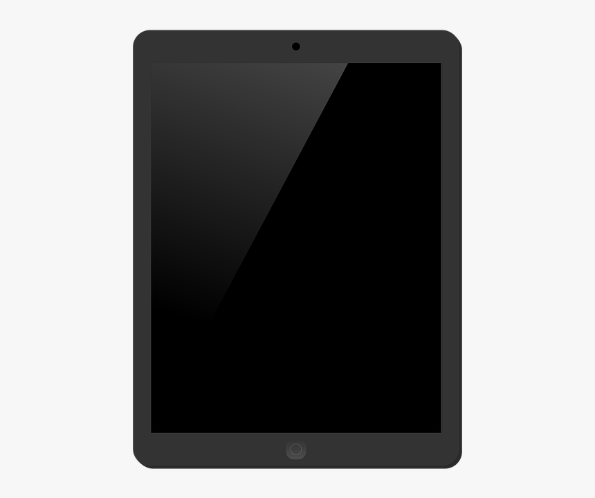 Tablet, Ipad, Homebutton, App, Software, Apple, Vector - Ipad Pro Transparent Vector, HD Png Download, Free Download