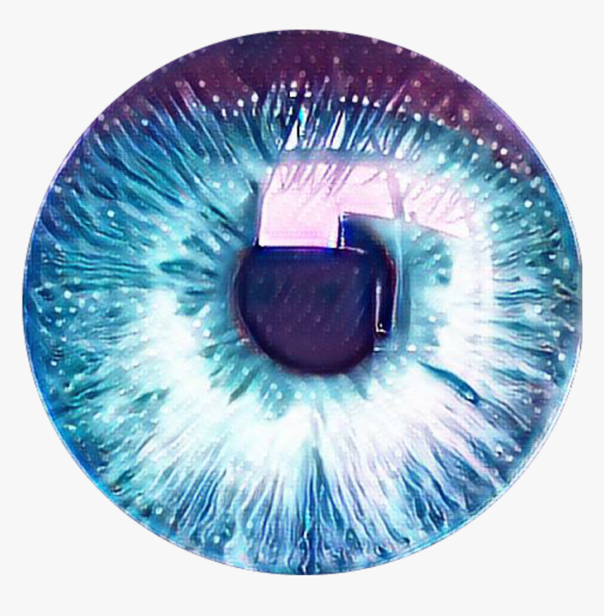 #eyes #eye #blue #purple #beautiful - Eyes Lens Images For Picsart, HD Png Download, Free Download