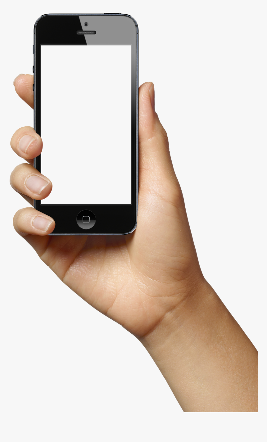 Phone In Hand Png Image - Hand Holding Phone Png, Transparent Png, Free Download