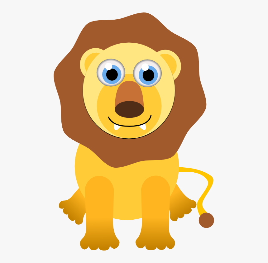 Transparent Cartoon Lion Png - 3d Cartoon Lion Png, Png Download, Free Download