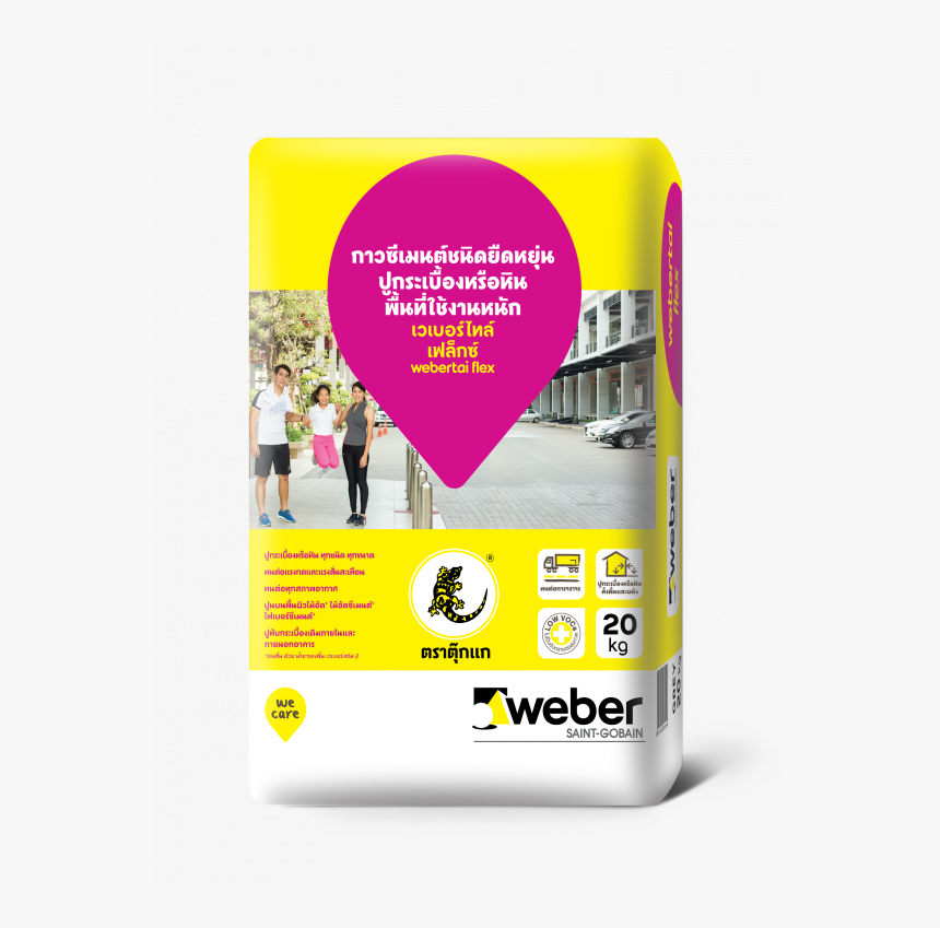 Weber Thailand - Tile Adhesive Package, HD Png Download, Free Download