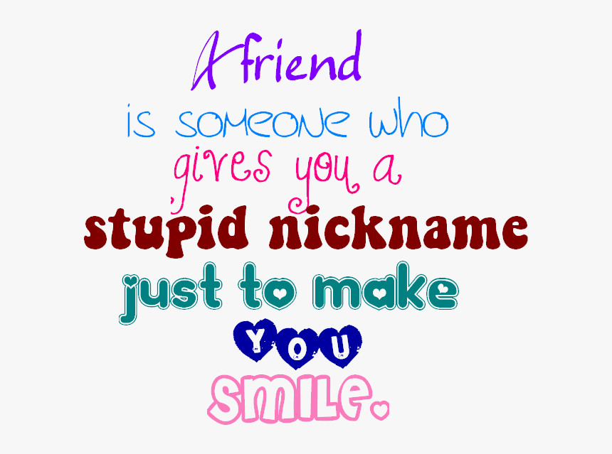 Png Text About Friendship, Transparent Png, Free Download