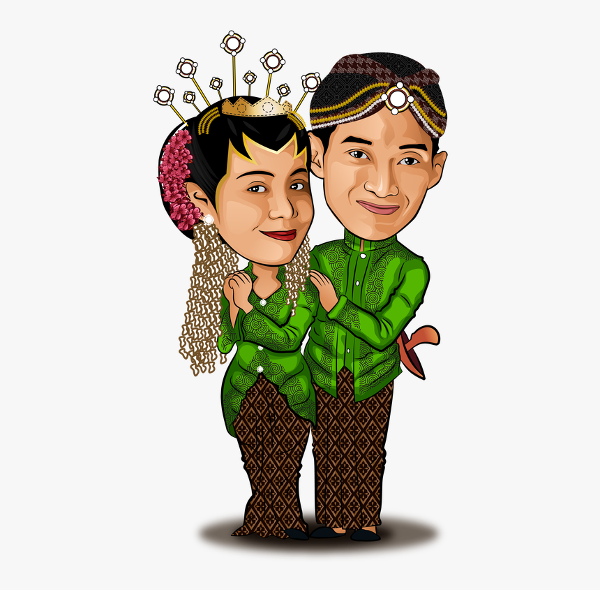 Karikatur Wedding Vector Png, Transparent Png, Free Download