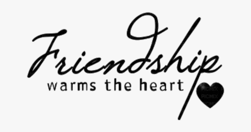 #text #black #heart #friends - Calligraphy, HD Png Download, Free Download