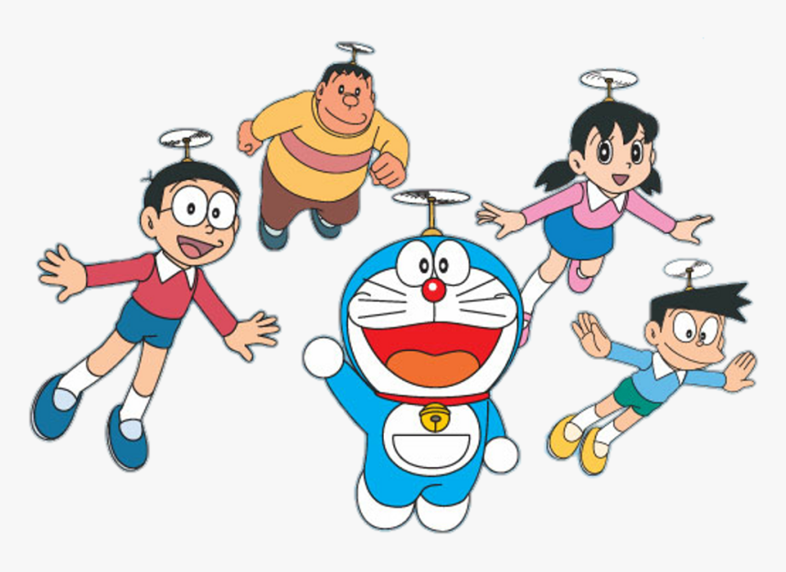 Transparent Background Doraemon Friends Png , Png Download - Transparent Background Doraemon Png, Png Download, Free Download