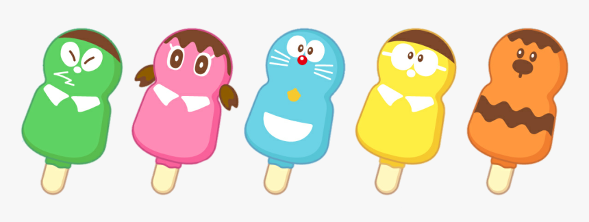 #scpopsicle #popsicle #popsicles #doraemon #friends - Cartoon, HD Png Download, Free Download