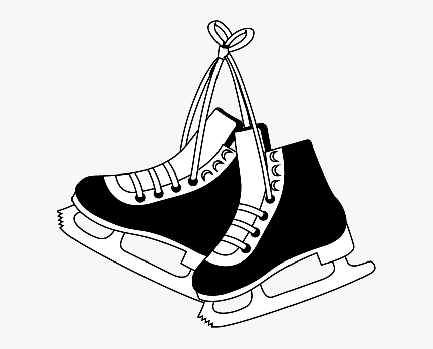 Ice Skating Shoes Png Transparent Picture - Hockey Skates Clip Art, Png Download, Free Download