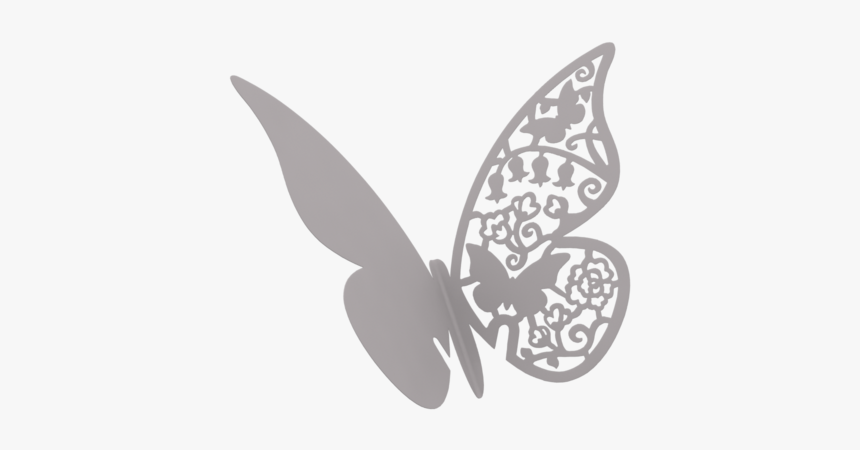 Butterfly In Autocad, HD Png Download, Free Download