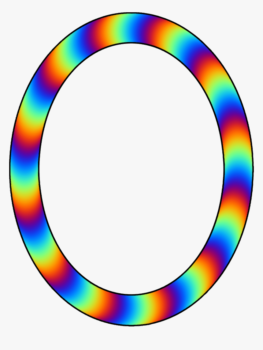 Colourful Frame - Circle, HD Png Download, Free Download