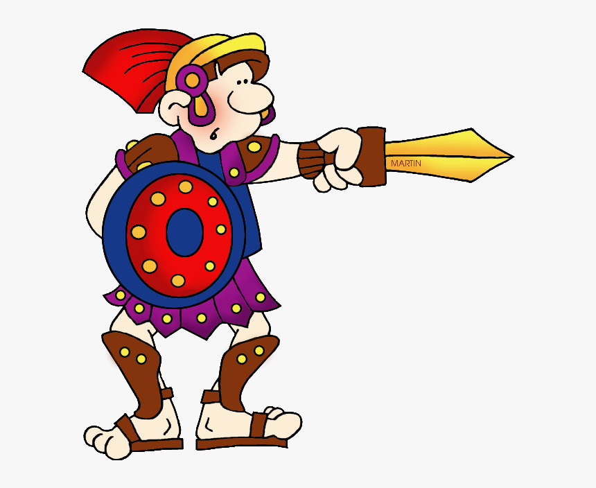 Clip Art Rome Clip Art By - Gladiator Clipart, HD Png Download is free tr.....