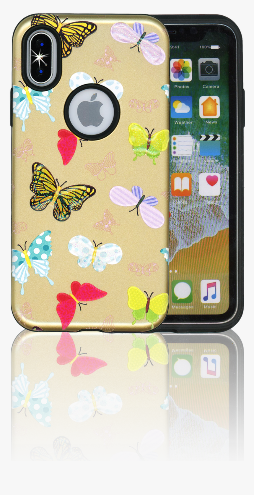 Iphone X/10/xs Mm 3d Butterfly, HD Png Download, Free Download