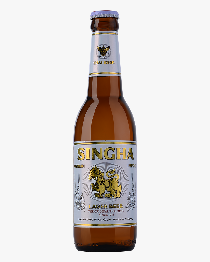 Singha Beer Bottle Png, Transparent Png, Free Download