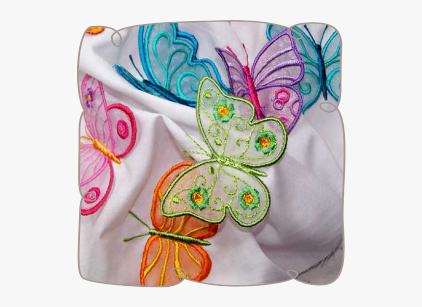 Fsl Butterfly Machine Embroidery, HD Png Download, Free Download