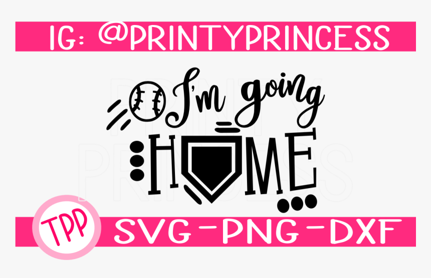 Baseball Svg, Softball Svg Design File Example Image - Let's Play Ball Svg, HD Png Download, Free Download