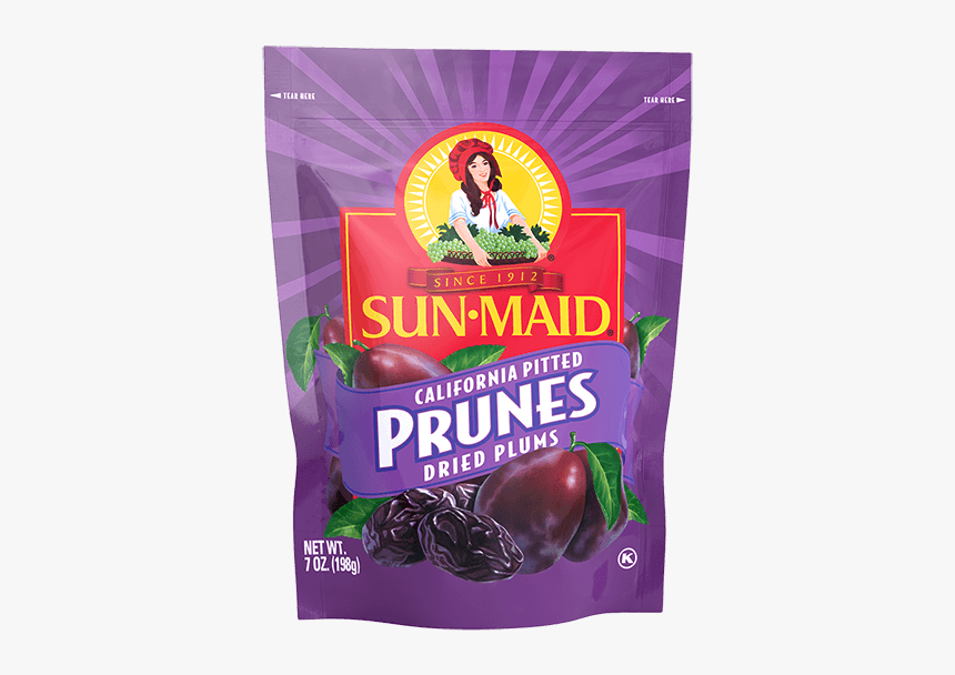 Sun-maid California Pitted Prunes Dried Plums 7 Oz - Sun Dried Prunes, HD Png Download, Free Download
