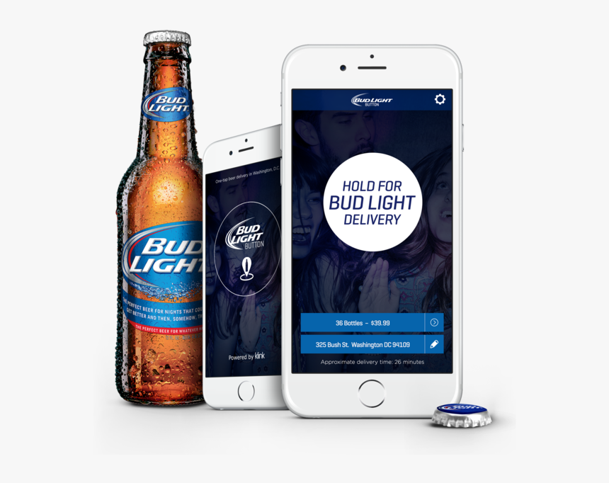 Transparent Bud Light Bottle Png - Transparent Bud Light Bottle, Png Download, Free Download