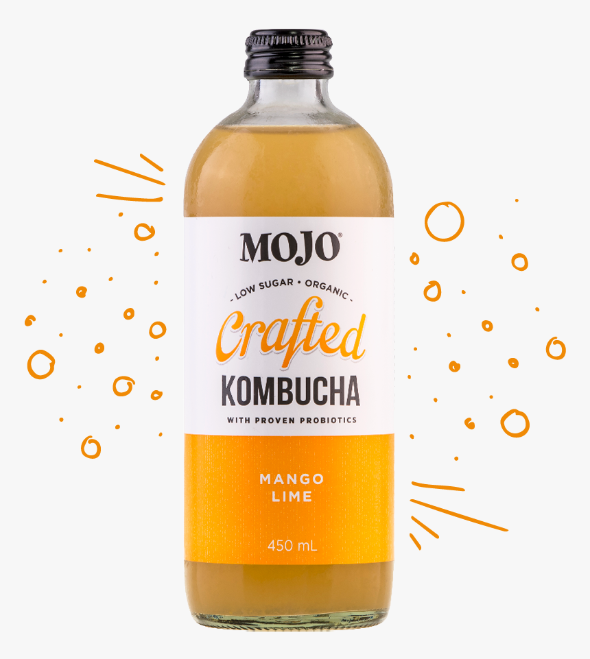 Mojo Mango Lime - Kombucha Mango Lime, HD Png Download, Free Download