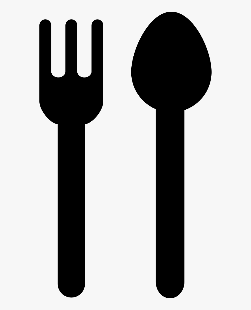 Fork Spoon Eat Food - Hand, HD Png Download, Free Download