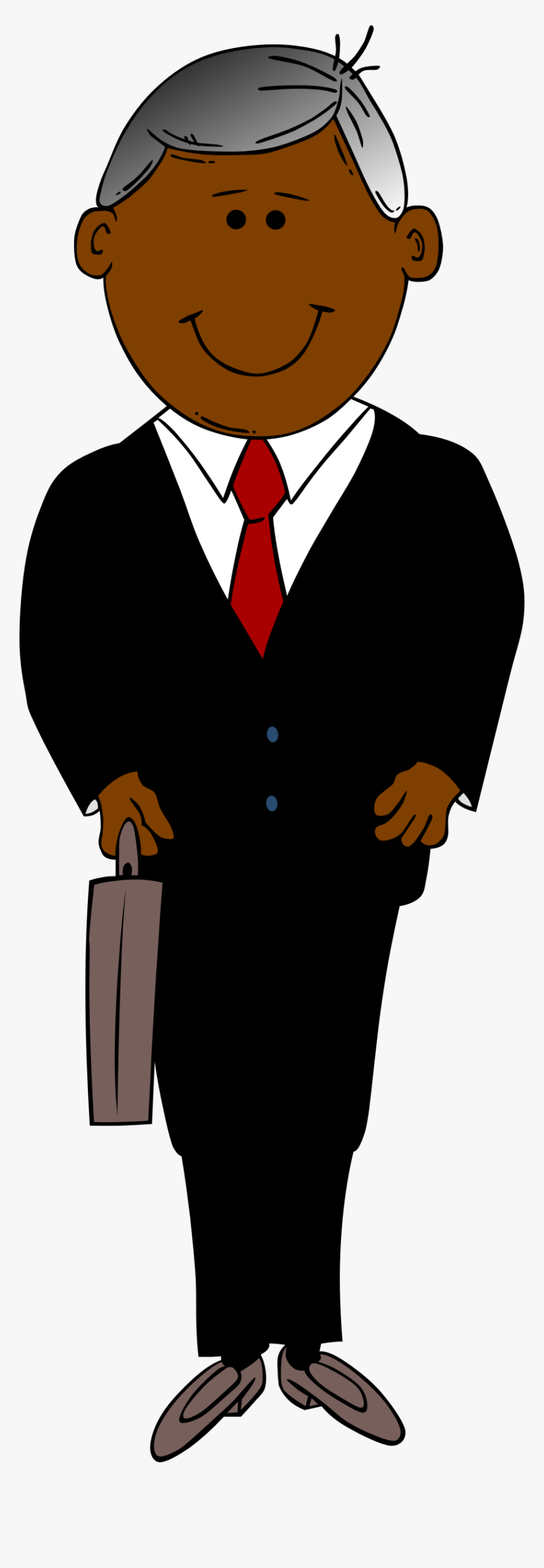 Man In Black Suit Clip Arts - Male Executive Clipart, HD Png Download, Free Download