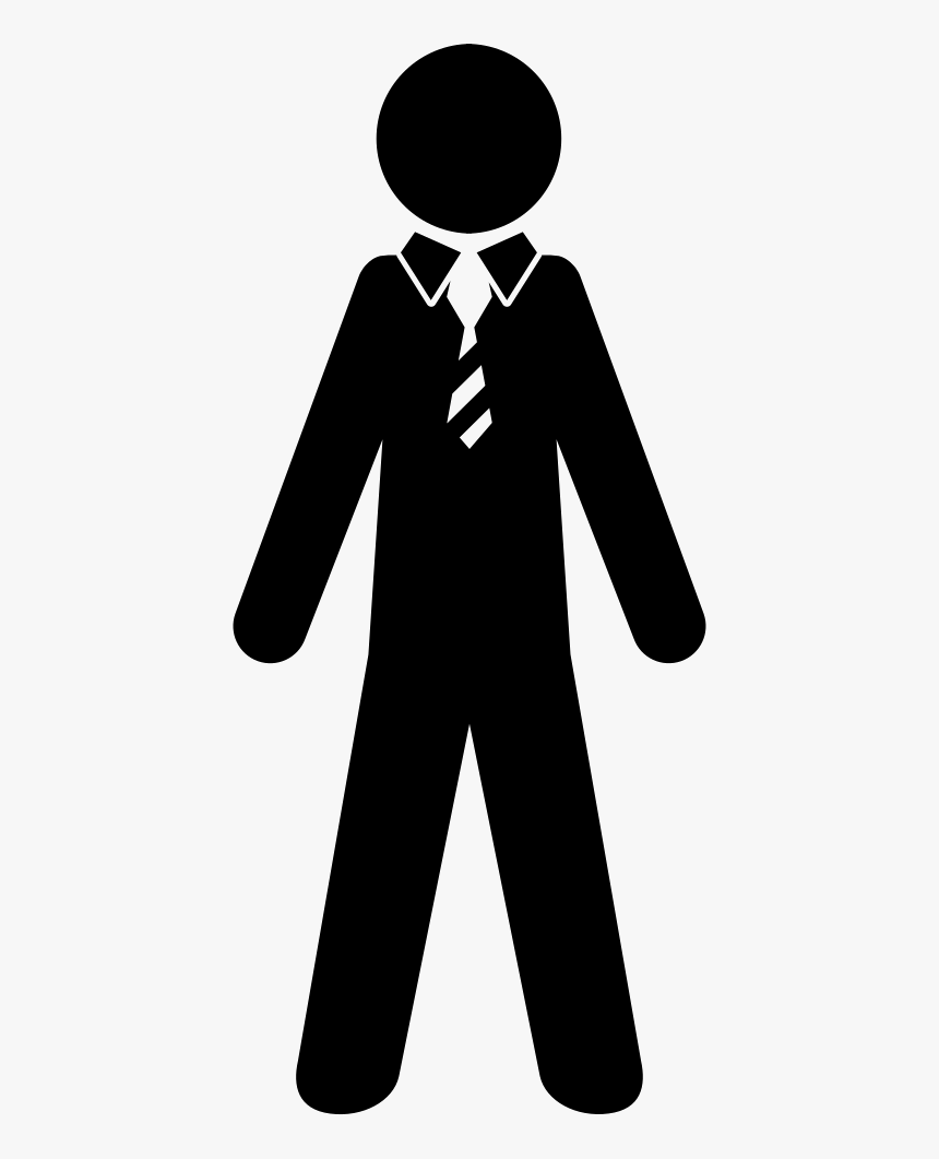 Man Wearing Suit And Tie - Formal Wear, HD Png Download, Free Download