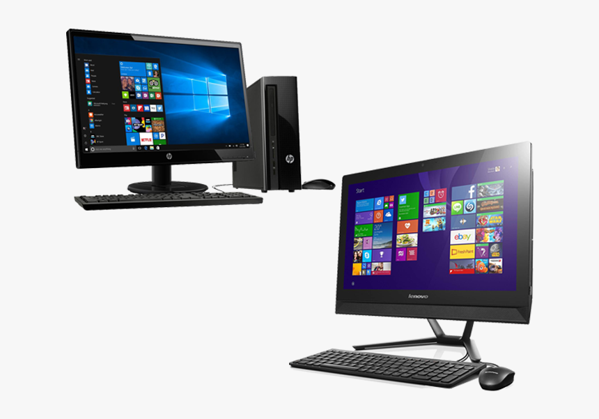 We Rent And Lease Desktop Computers / Notebook / Laptop - Hp Desktop I3 8th Generation, HD Png Download, Free Download