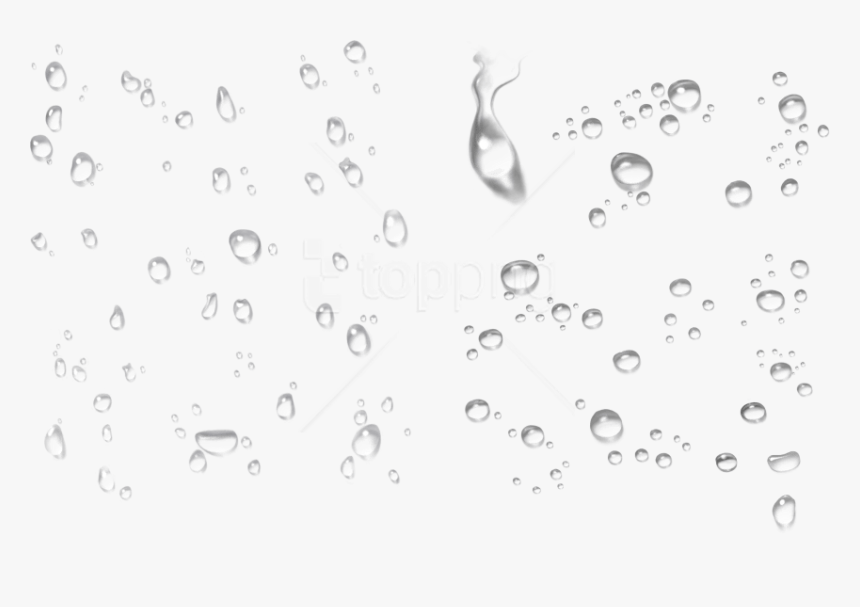 Free Png Water Png Images Transparent - Water Drops On Glass Png, Png Download, Free Download