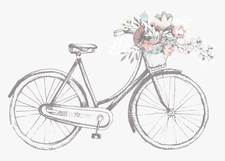Invitation Bicycle Wedding Png Download Free Clipart - Bicycle Wedding Png, Transparent Png, Free Download