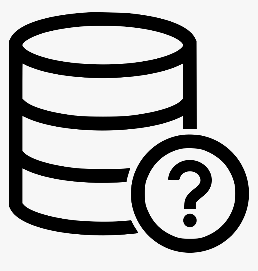 Database Question Mark , Png Download, Transparent Png, Free Download