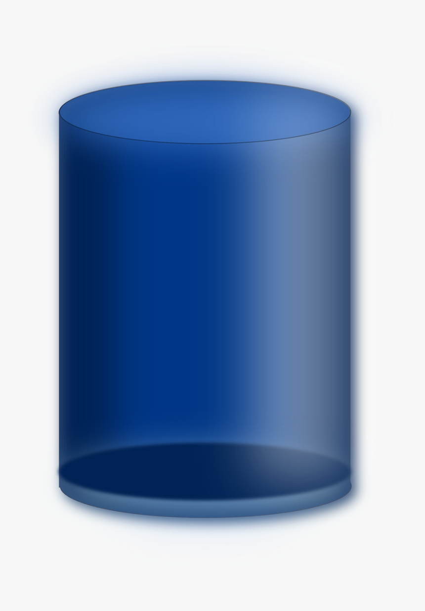 Blue Cylinder Png, Transparent Png, Free Download