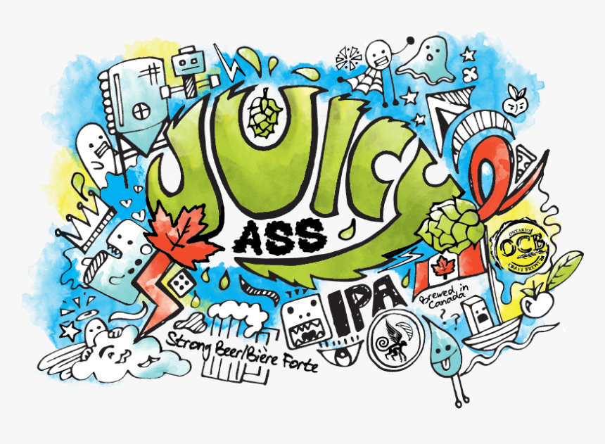 Juicyass Logo - Flying Monkey Beer Juicy Ass, HD Png Download, Free Download