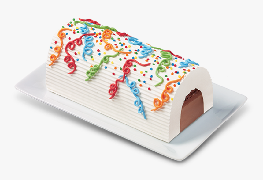 Dq Ice Cream Log Cake, HD Png Download, Free Download