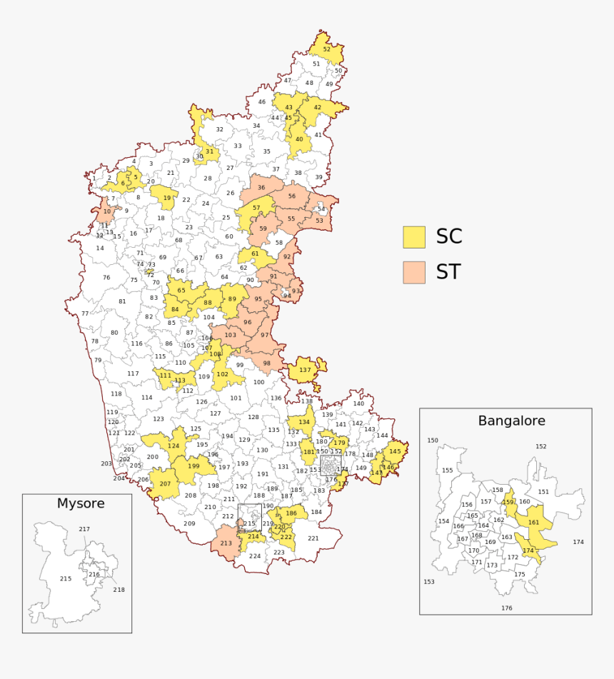 Chikmagalur In Karnataka Map, HD Png Download, Free Download