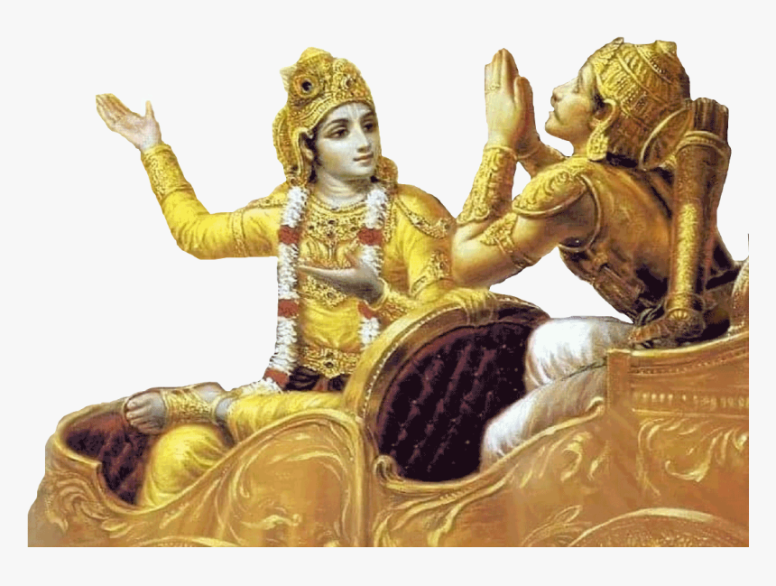 Bhagavad Gita Krisna Arjuna, HD Png Download, Free Download