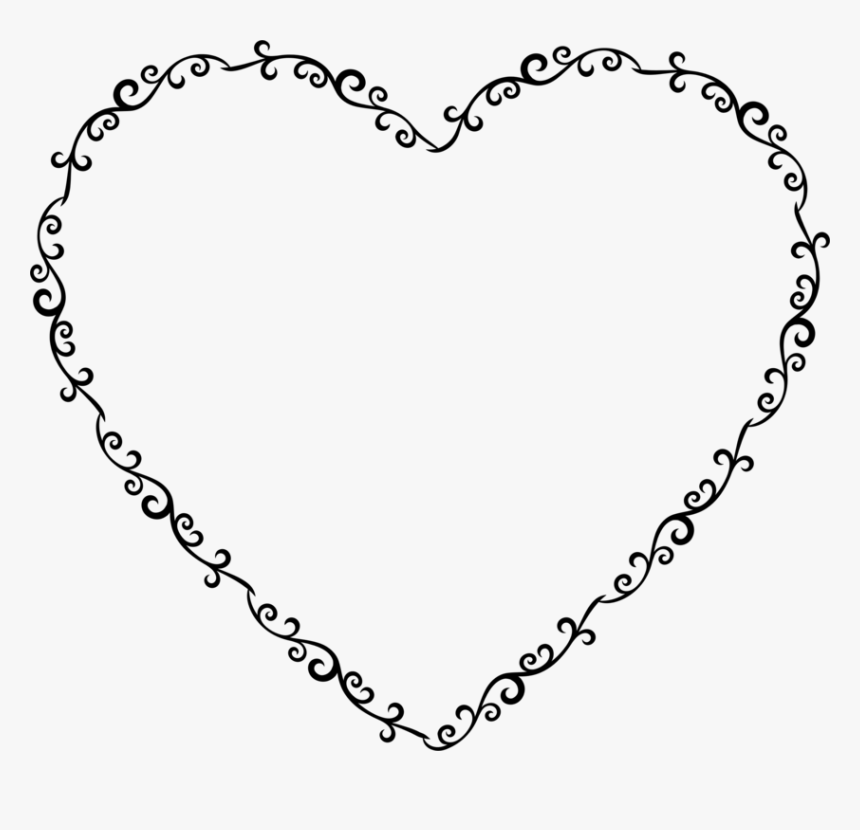 Heart,human Body,love - Decorative Heart Frame Png, Transparent Png, Free Download
