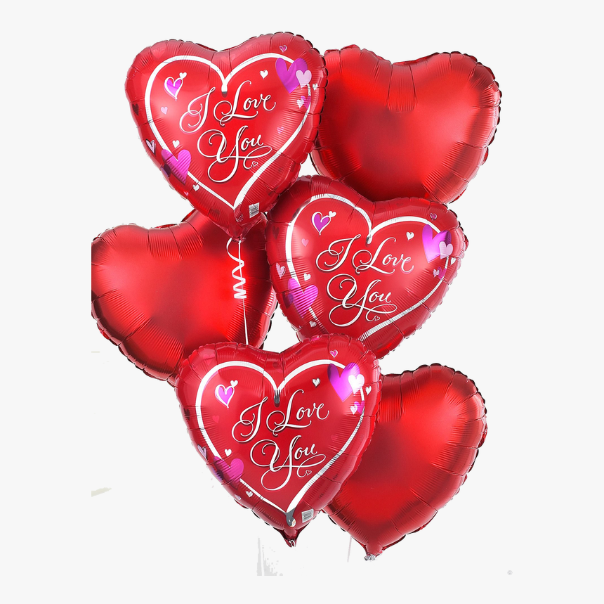 Valentines Balloons Png - Balloons I Love You, Transparent Png, Free Download