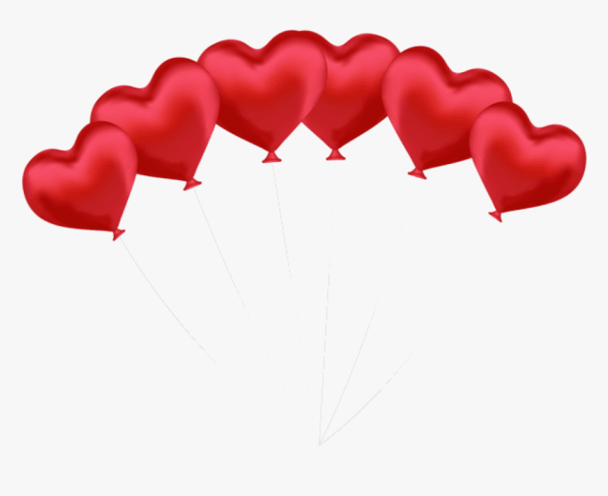 Free Png Download Heart Balloons Transparent Png Images - Valentines Day Balloon Transparent, Png Download, Free Download