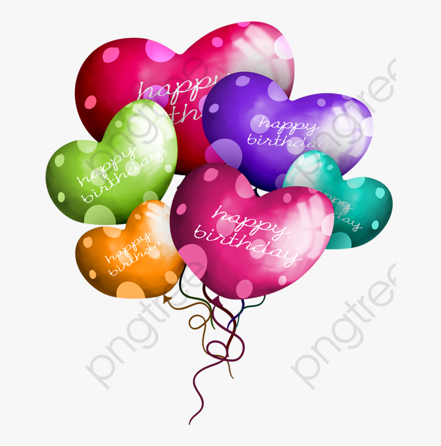 Balloons Clipart Happy Birthday - Happy Birthday Balloons Png, Transparent Png, Free Download