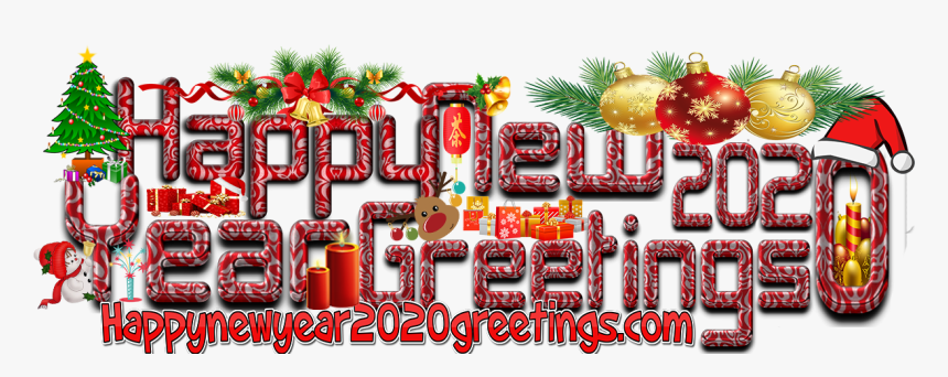 Happy New Year 2020 Greetings - Christmas Ornament, HD Png Download, Free Download