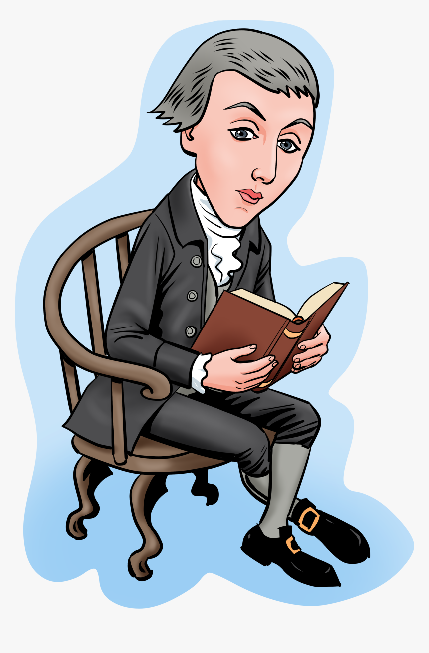 Collection Of Free Burthen - Cartoon Picture Of James Madison, HD Png Download, Free Download