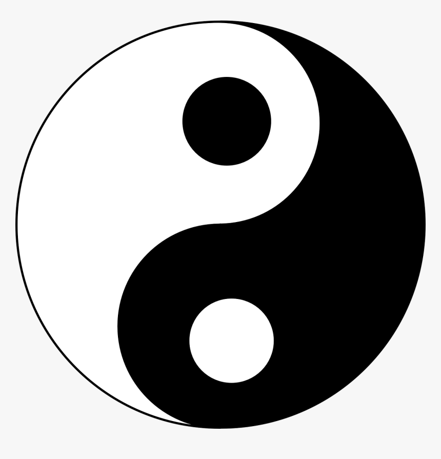 Cartoon Yin And Yang, HD Png Download, Free Download