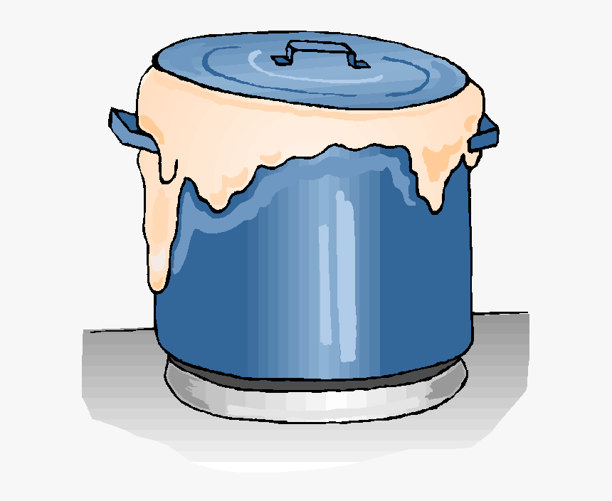 Pot Boiling Over Cartoon, HD Png Download, Free Download