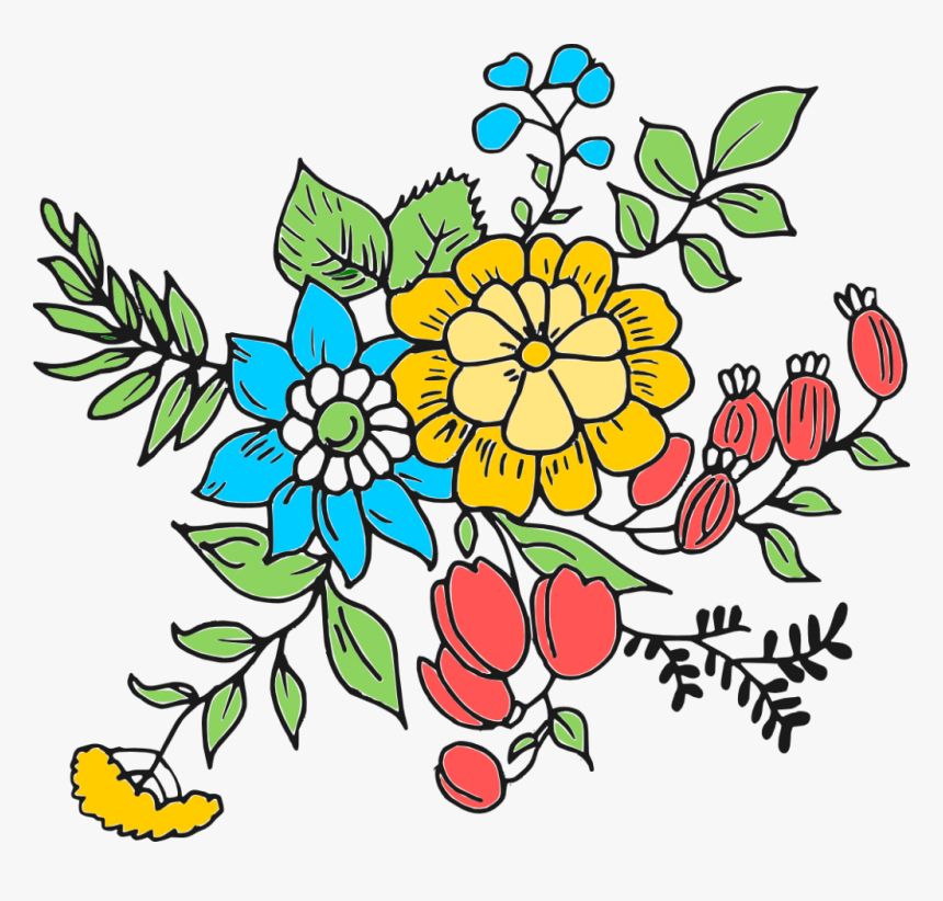 File Format Png File Size 324 42 Kb Free Flower Drawing, Transparent Png, Free Download