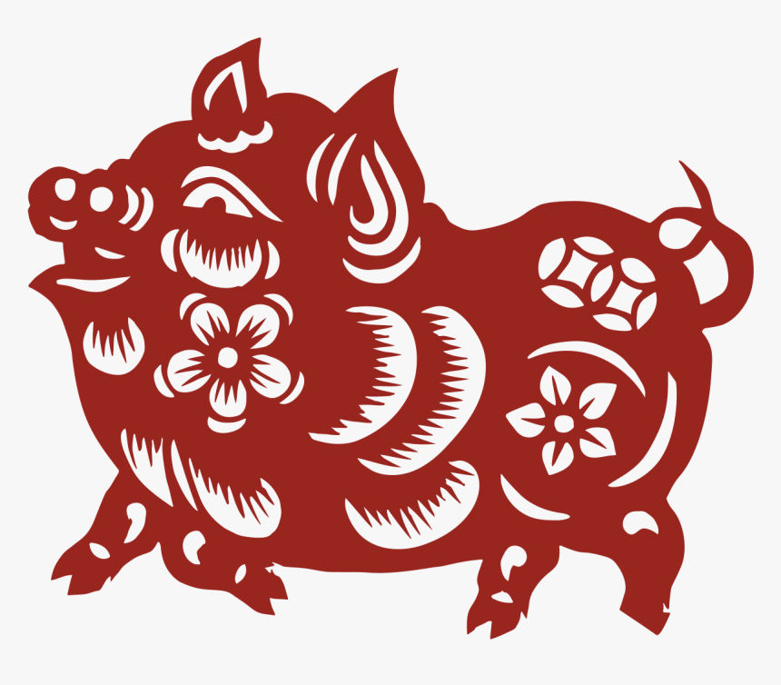 Chinese Year Of The Pig Design, HD Png Download, Free Download