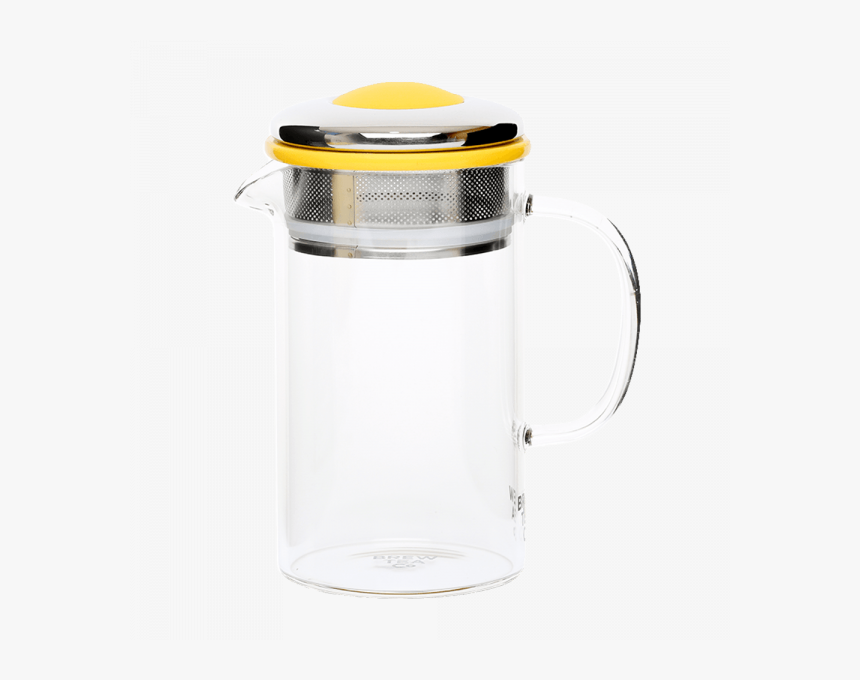Brew Tea Co Glass Tea Pot Yellow - Jug, HD Png Download, Free Download