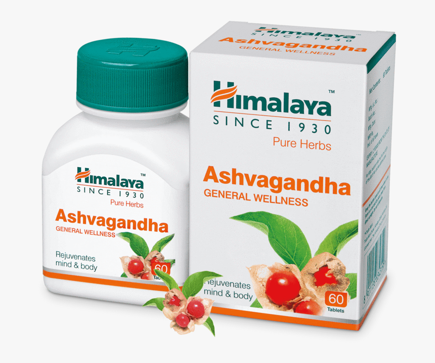 Himalaya Wellness Pure Herbs Ashvagandha General Wellness, HD Png Download, Free Download
