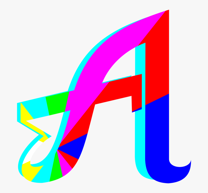 Line,clip Design,logo - Cool Letter A Transparent, HD Png Download, Free Download
