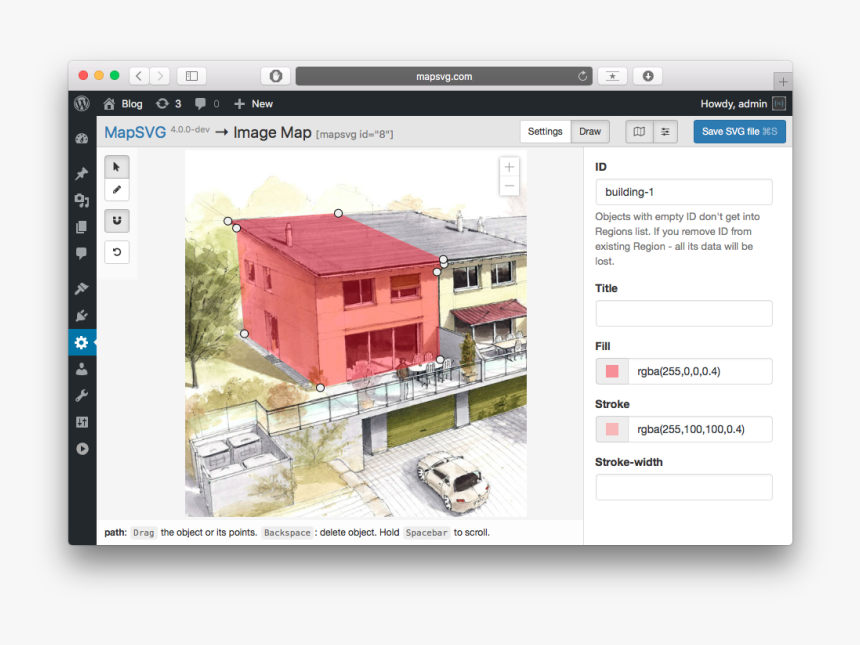 Wordpress Map Link, HD Png Download, Free Download