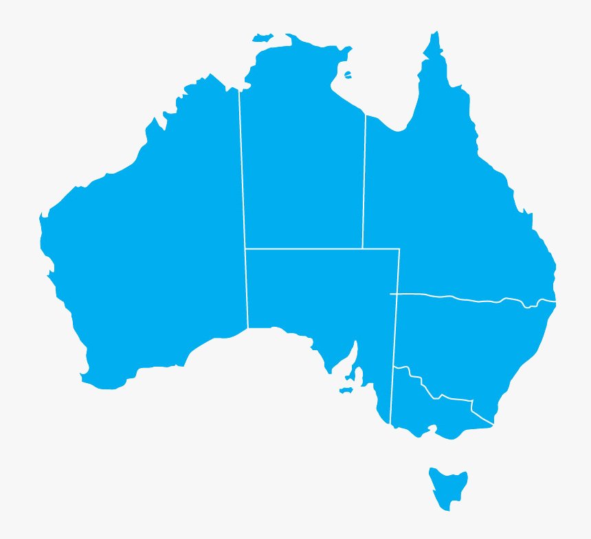 Australia Transparent Background - Australia Map Vector, HD Png Download, Free Download